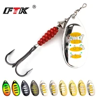 fish king willow spinner bait 8 4g12 5g14 7g copper size 3 5 with 35647 br treble hook 2 10 fishing lure