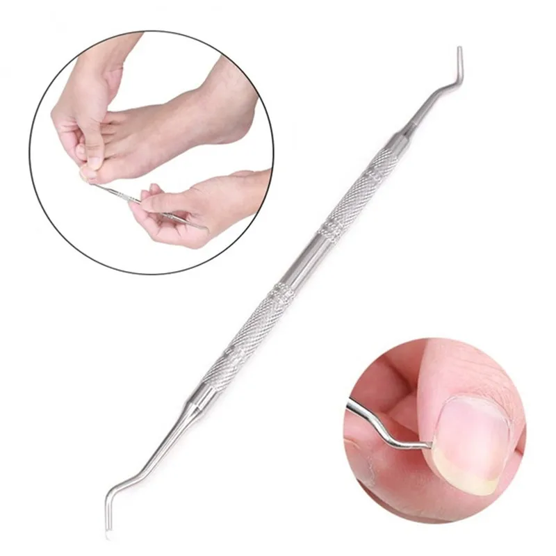 1 PC Professional Ingrown Toe Nail Lifter File Correction Tool Dual Double Ended Sided Pedicure Foot Care | Красота и здоровье