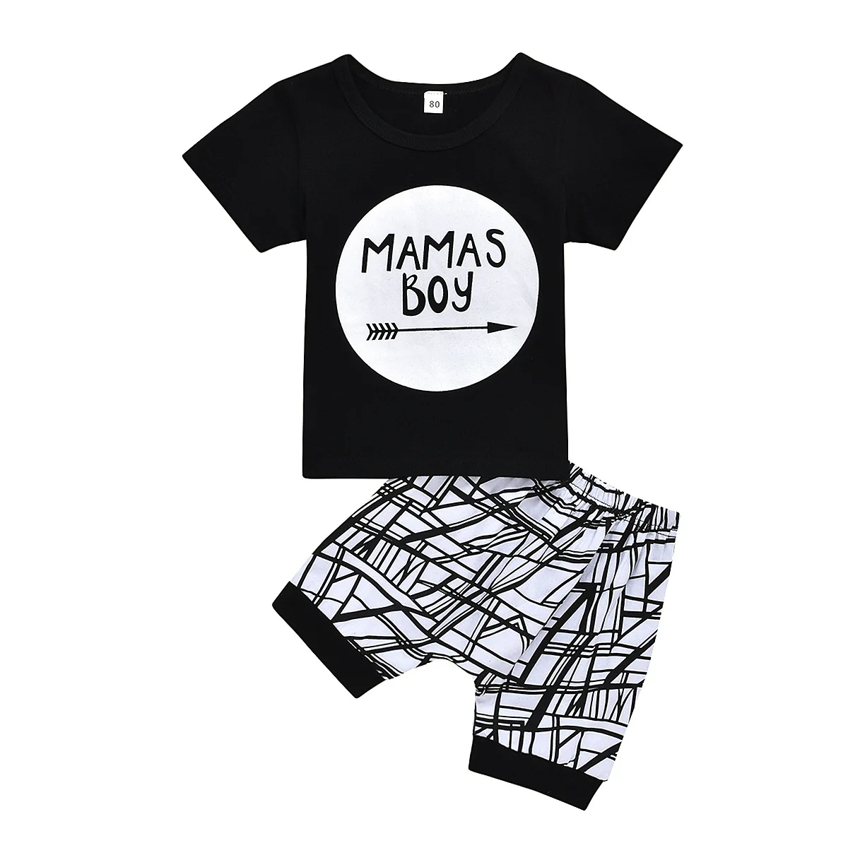 

2020 Toddler Kids Baby Outfit Fashion Casual T-shirt Tops + Pants Trousers 2PCS Set Clothes 9m 12m 1 2 3 Years Clothes Sets