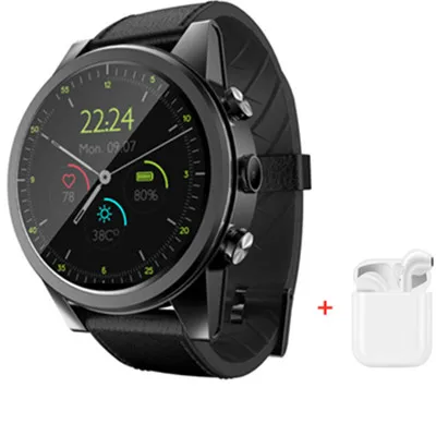 Классные! X360 Смарт-часы Android 7,1 LTE 4g Sim wifi 1,6 дюймов 2MP камера gps Частота сердечных сокращений IP67 водонепроницаемые Смарт-часы для мужчин и женщин - Цвет: black I9S  headset