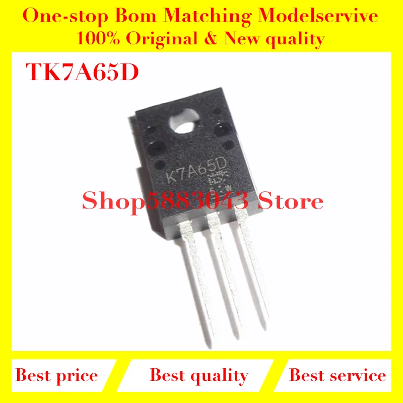 

K7A65D TK7A65D 10 шт./лот новый оригинальный