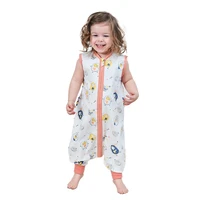 baby sleep bag with feet spring summer wearable blanket with legs cotton sleepsack for toddler soft baby newborn romper clothes