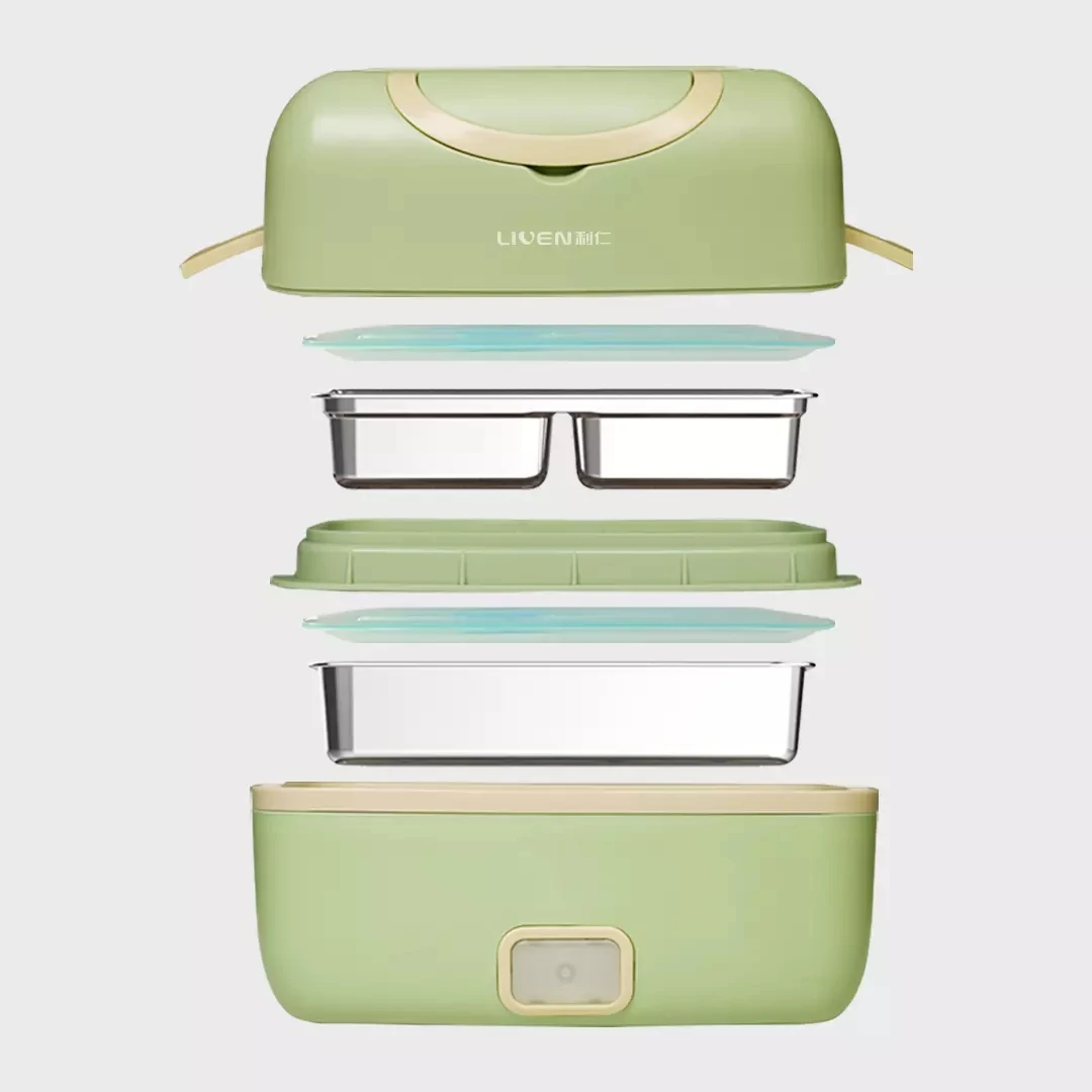

Xiaomi Liren Portable Cooking Electric Lunch Box Multifunctional Plug-in Electric Heating Cooking Large Capacity Double Layer