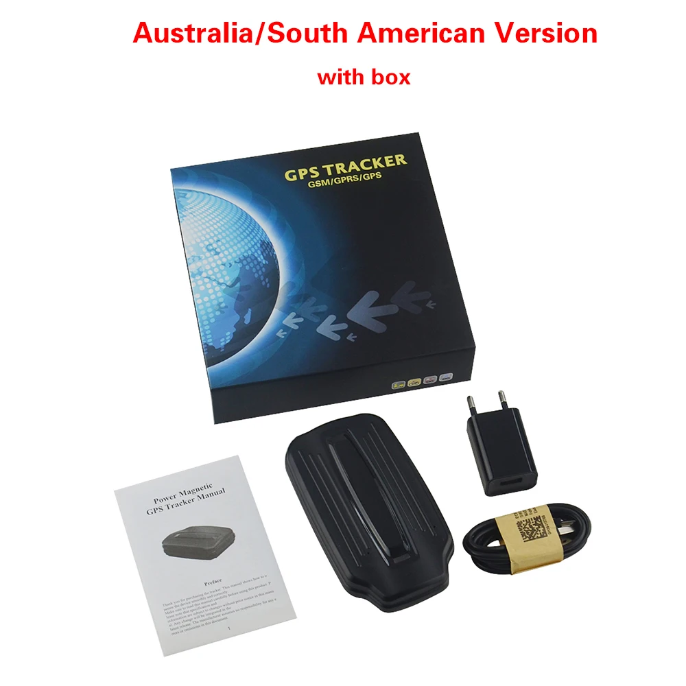 4GLTE LK900-4G gps автомобильный трекер gps+ GSM устройство слежения 6000 мАч большой аккумулятор долгое время Satndby с платформой/приложение отслеживание в реальном времени - Цвет: With box South A