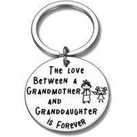 grandma nana keychain gifts for mothers day gift from granddaughter key ring gift granddaughter baby jewelry presents key chain