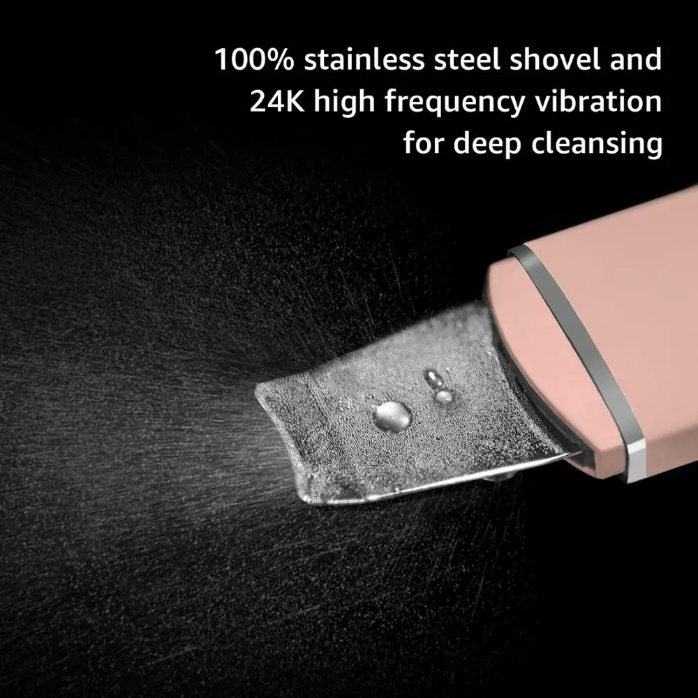 VIP Ссылка для дропшиппинг ультразвуковой кожи скруббер Очиститель лица массажер