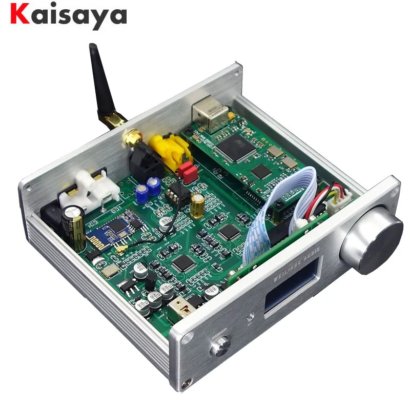 Двухъядерный ES9038 DSD USB оптический коаксиальный QCC5125 bluetooth 5 1 аудио декодер LDAC APTX HD с