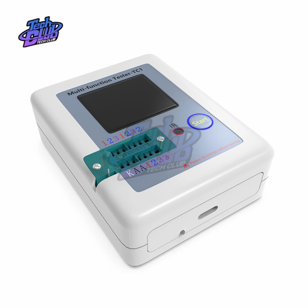 LCR-TC1 3.5 Inch TFT LCD Color Display Graphic PNP Transistor Tester Multimeter Diode Triode Capacitance Meter ESR Resistor test |