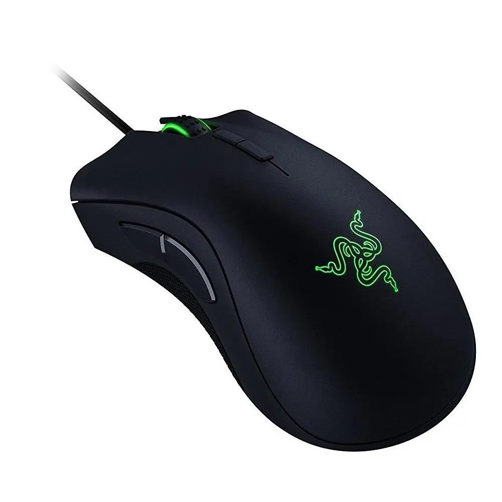 Проводная игровая мышь Razer DeathAdder Elite 16000 DPI CHS эргономичная упаковка освещение Chroma