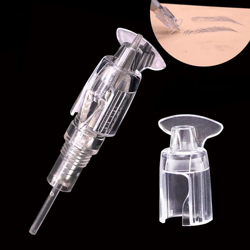 

New Arrival Bayonet Tattoo Cartridge Needles Stabilizer for Nano Brows PMU Embroidery Needle Balancer for Eyebrow Micro Strokes