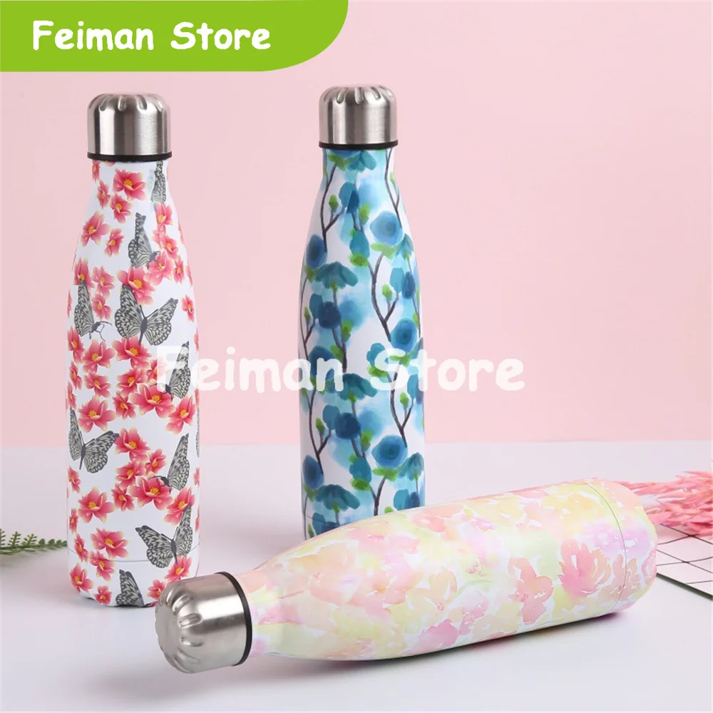 Креативная бутылка для воды изотермическая чашка Нержавеющая сталь пива Чай