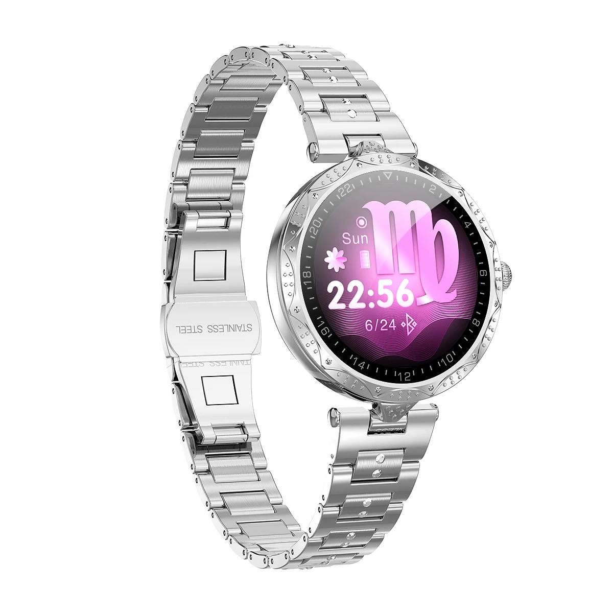 Девушке подарок для женщин Смарт часы IP68 водонепроницаемые 1 09 HD IPS полный