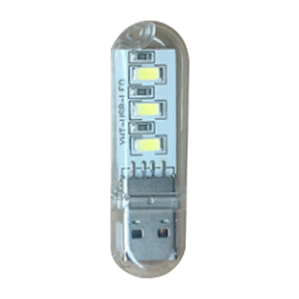 For Computer Office Flexible Mobile Power Lighting Energy Saving USB LED Lamp Home Universal Laptops Bedroom Night Light Plastic | Лампы и