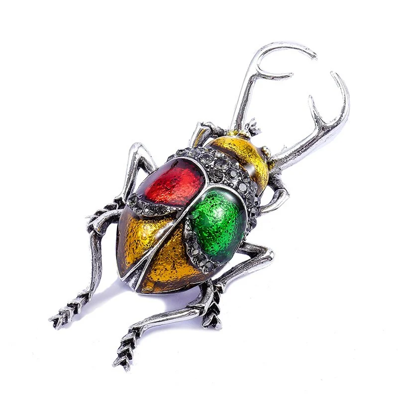 Эмалированная шпилька в виде насекомых для женщин и мужчин винтажная