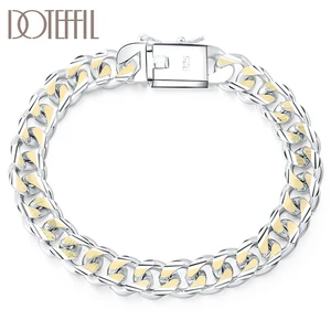 Браслет DOTEFFIL из серебра 925 пробы для женщин и мужчин, 10 м