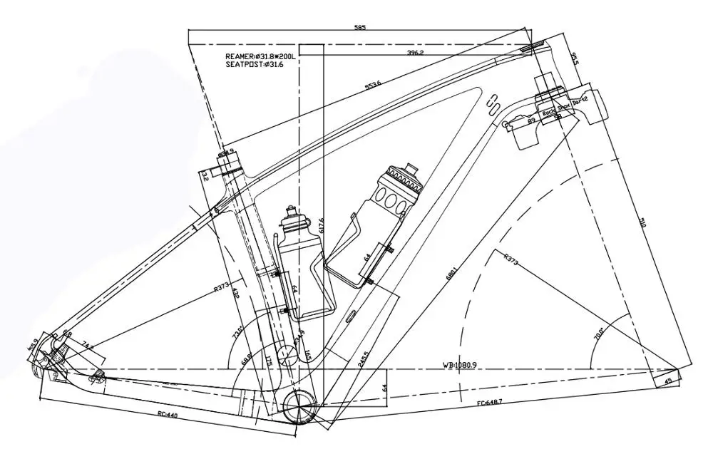 Горные велосипеды Toray из углеродного волокна велосипедные горные только рама 29ER |