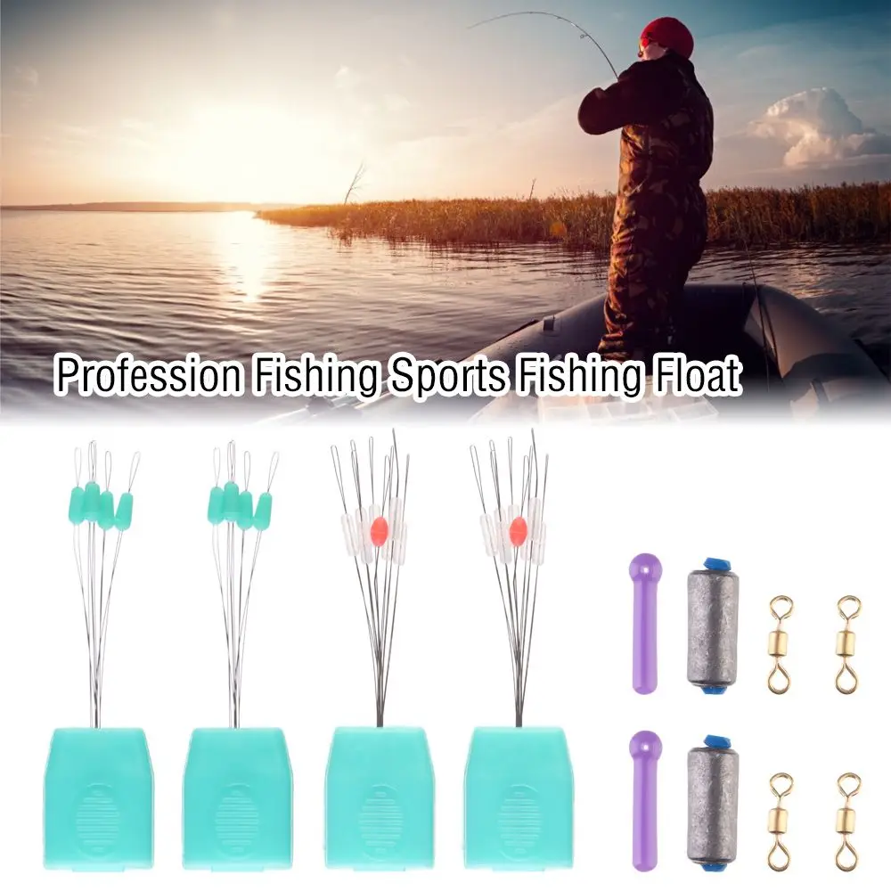 

Fishing Float Bobber Set Silicone Space Bean Connector Fishing Line Stopper Buoys Tackle Accessories fishing Gear