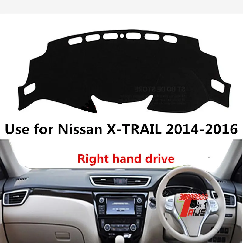 

Лидер продаж, крышка автомобильной приборной панели Taijs с правым рулем, из синтетического волокна, с защитой от уф, для Nissan X-Trail 2014, 2015, 2016, 2017, ...