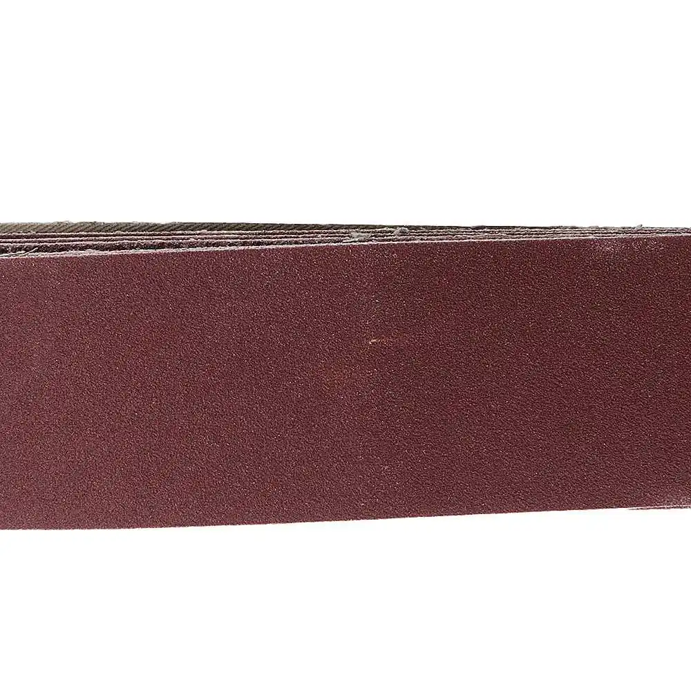 

10pcs 40mm x 680mm 60/120/150/240 Grit Sanding Belt for Grinding Machine of Furniture Stone Steel Metal Wood