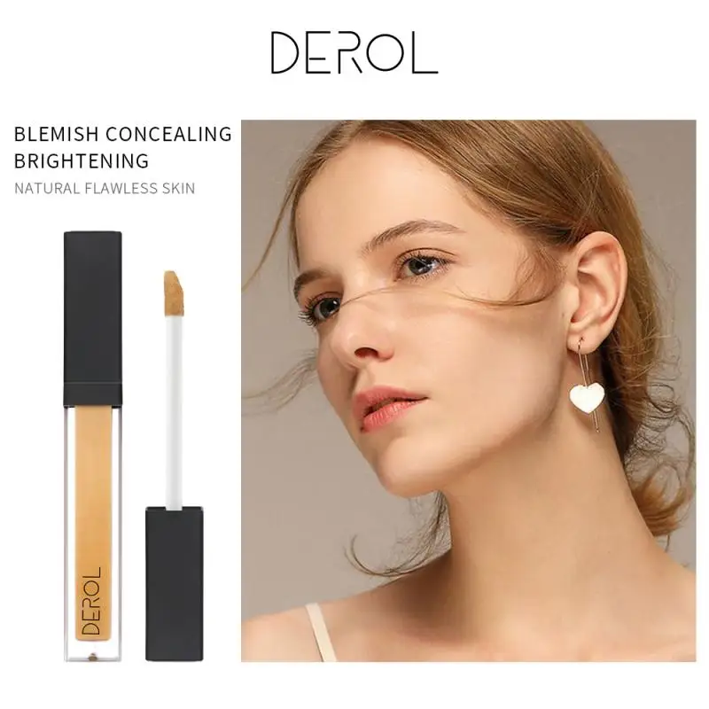 DEROL прочный водонепроницаемый светильник тонкий консилер покрытие для черных