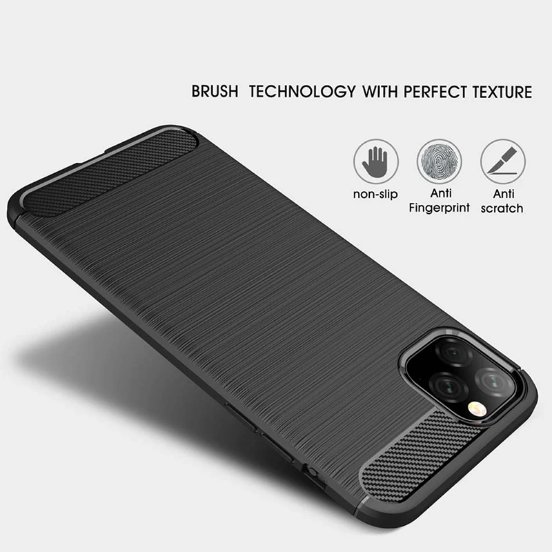 Мягкий чехол для iPhone 11 Pro защитный класса люкс MAX силиконовый мягкий из ТПУ |