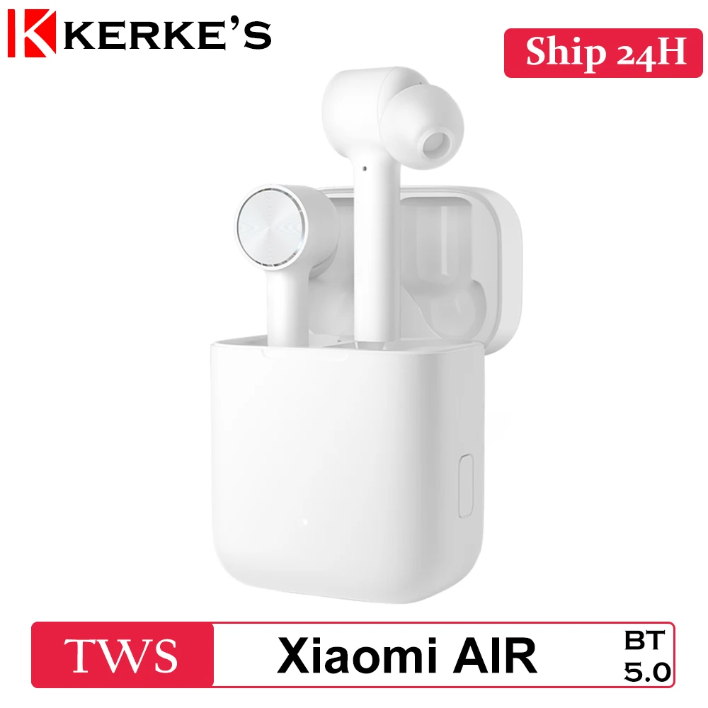 Оригинальные Xiaomi Air Bluetooth наушники AirDots Pro TWS ENC Беспроводная стереогарнитура ANC сенсорное управление AAC HD звук