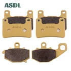 Комплект передних и задних тормозных колодок 1000cc для мотоциклов KAWASAKI Z1000 10-16 ABS 15-2019 Z 1000 Black Edition 12-13 ZX10R ZX1000 ZR 1000