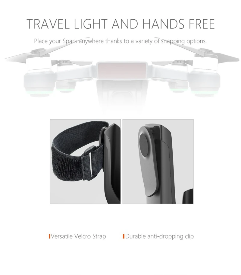 Портативный чехол для хранения PGYTECH для DJI Spark, аксессуары, Портативная сумка для дрона DJJ Spark, чехол для путешествий