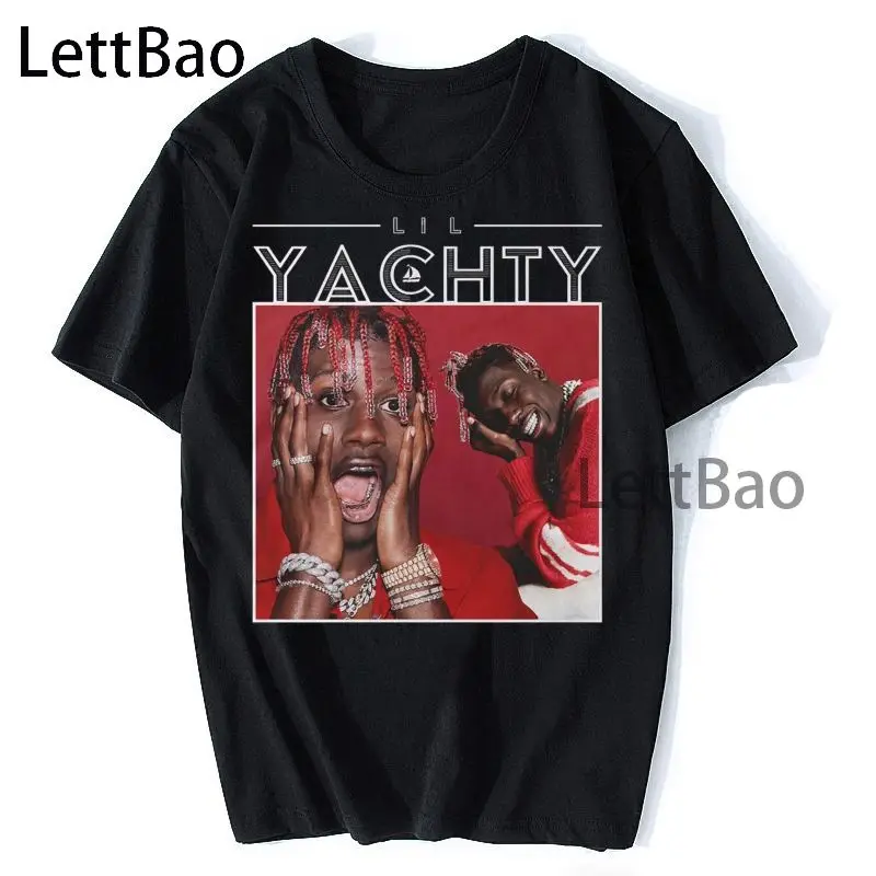 

Lil Yachty Мужская футболка смешные футболки в стиле панк одежда футболка мужская футболка в винтажном стиле Графический Новинка уличная футбо...