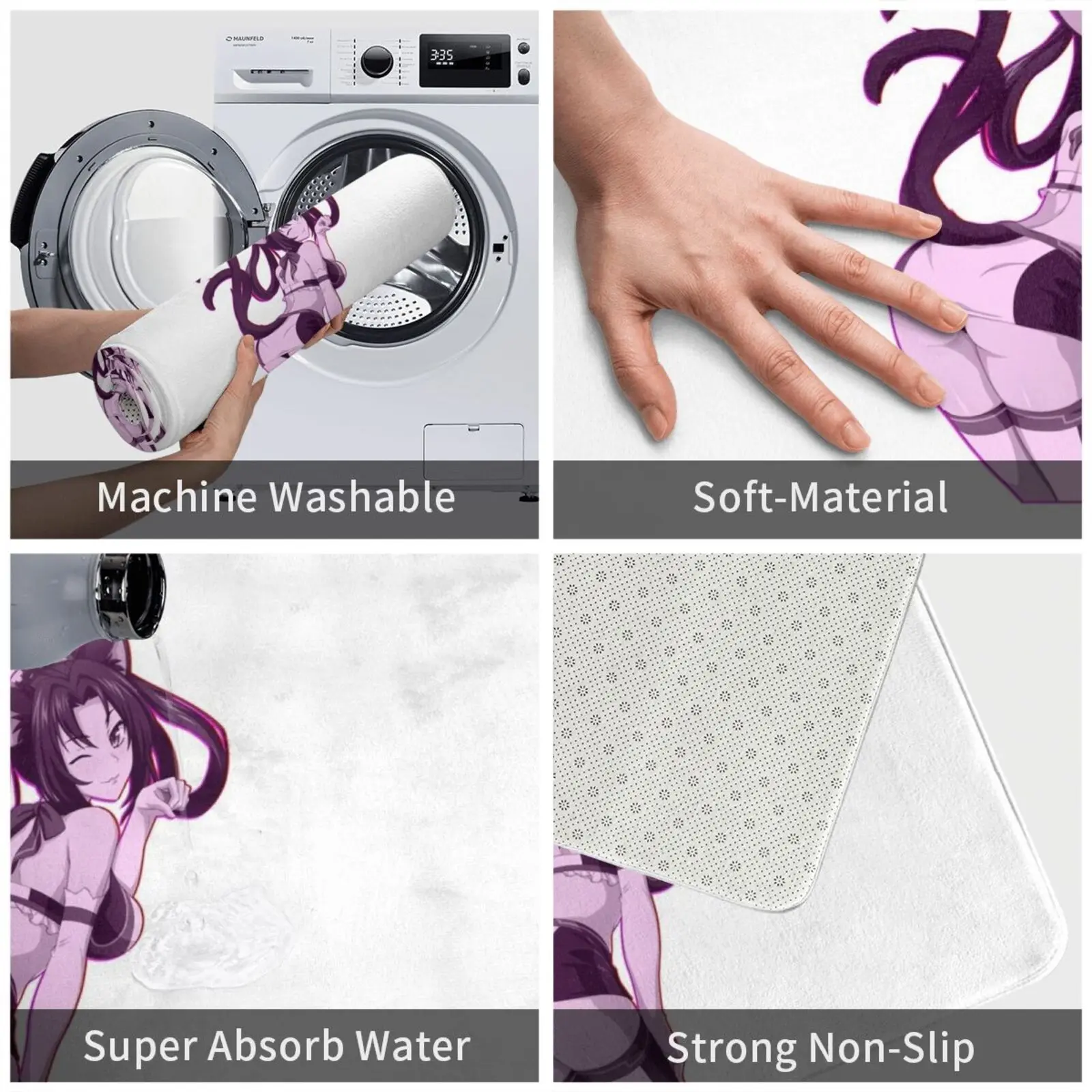 Коврик Dxd-Kuroka Hentai для старшей школы подстилка Rias Gremory дхд