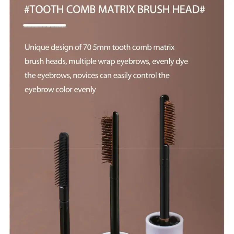 Новинка крем для окрашивания бровей водостойкий стойкий ультратонкий карандаш