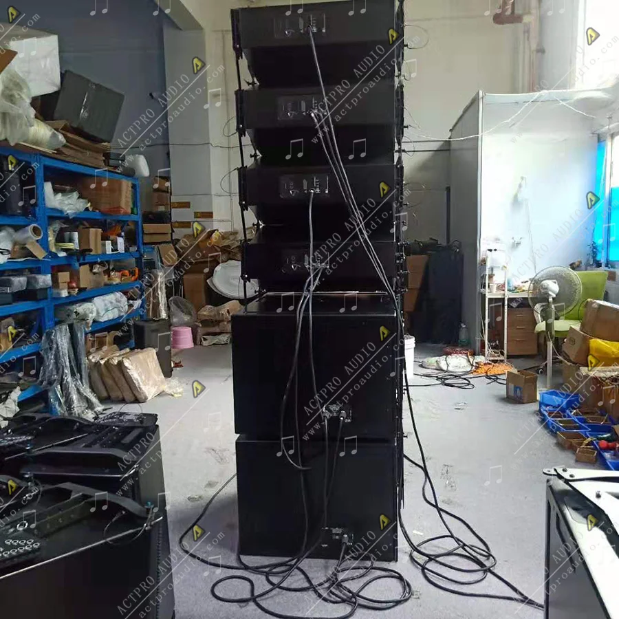 Профессиональный Сценический Линейный громкоговоритель один 12 дюймовый