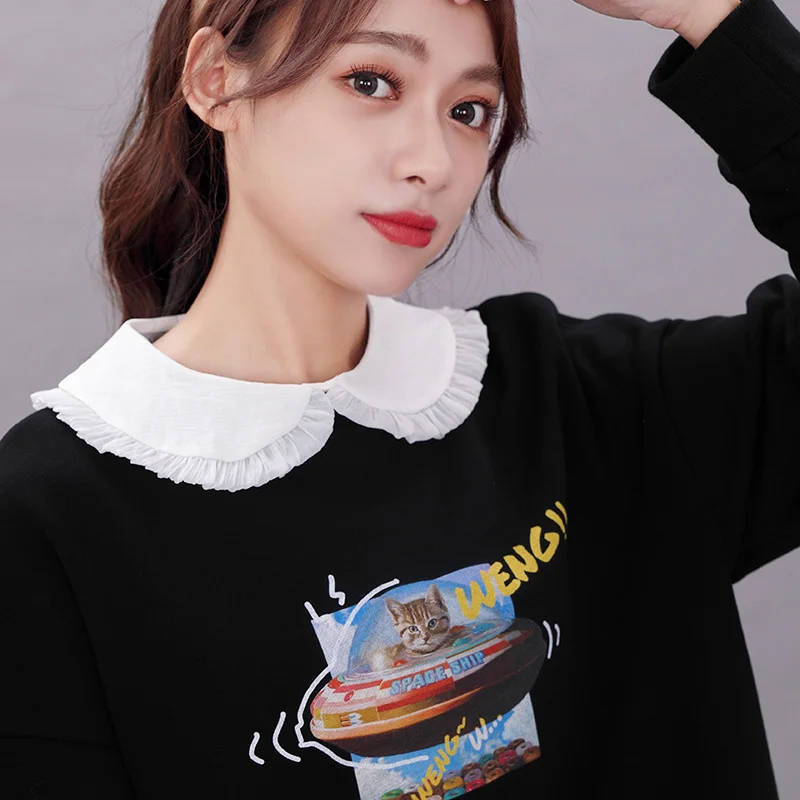 Имитация воротника женский съемный воротник винтажный вышитый аксессуар одежда