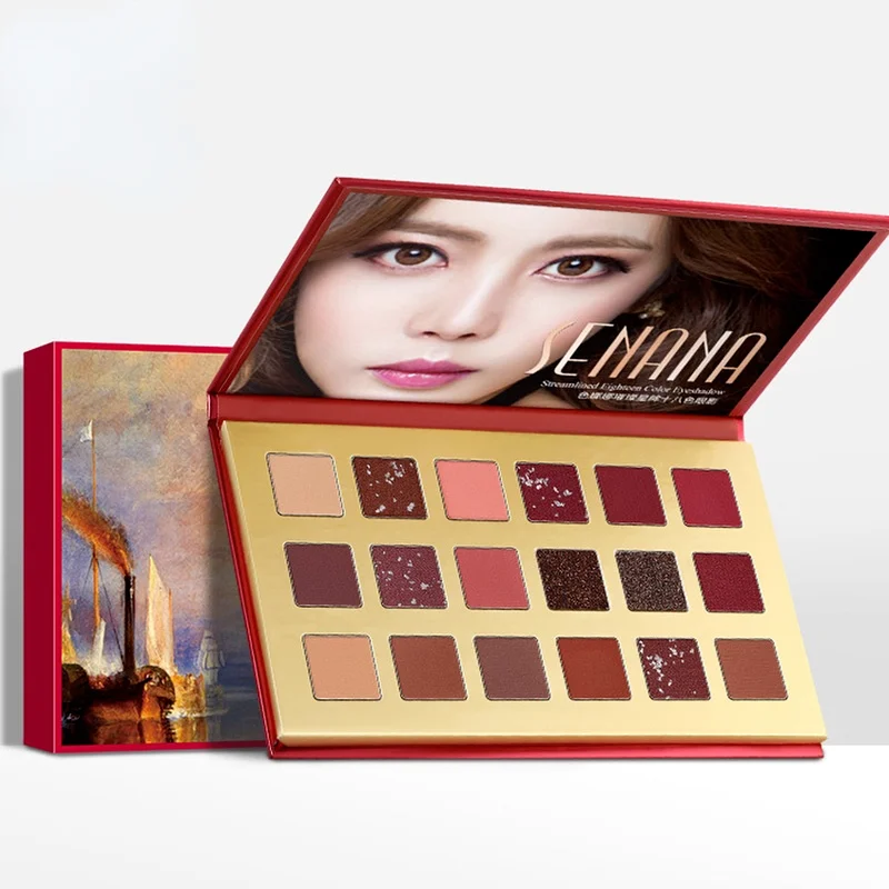 

Палетка теней для век Starry Sky, 18 цветов