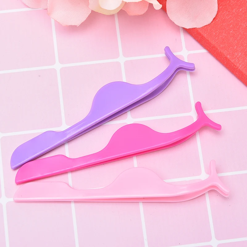 1 шт. ресницы Ложные пинцеты поддельные Аппликатор для ресниц Щипцы завивки и