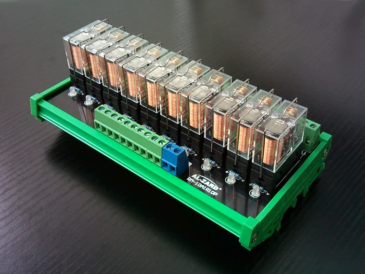 10-канальный 10А OMRON релейный модуль выходная плата расширения RM-10A1R10P | Инструменты
