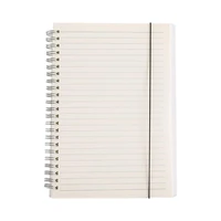 unique waterproof straight line planner diary spiral notebook office supplies sprial ring notebook spiral notebook