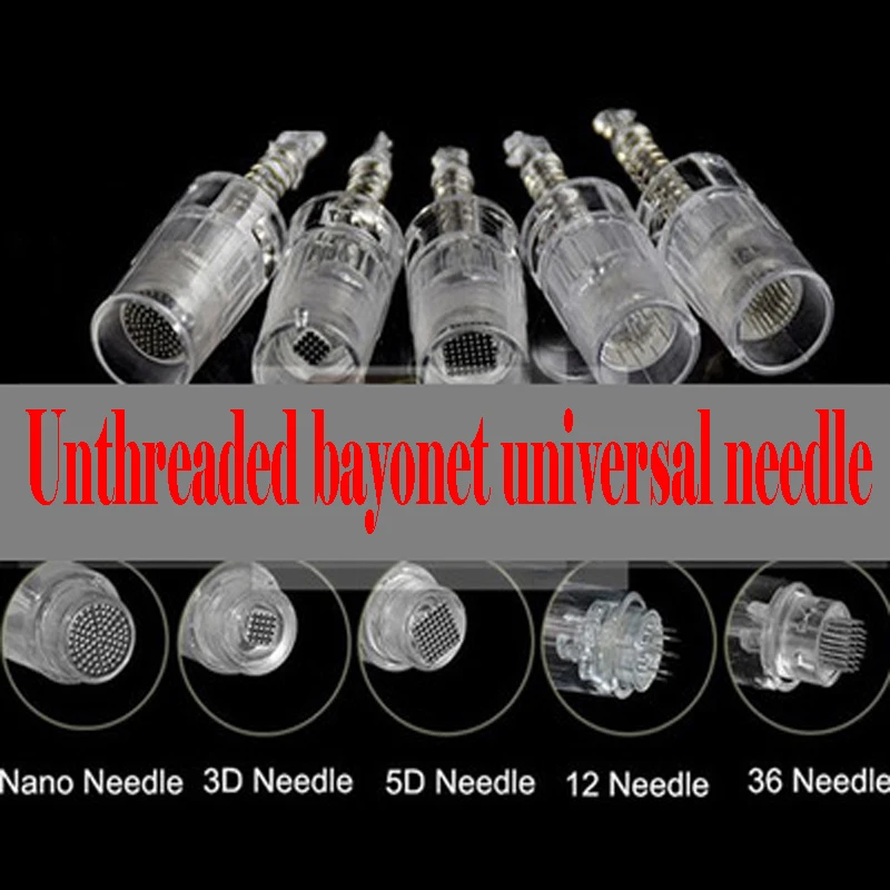 10 шт. байонетный картридж Замена для Derma Pen Micro needle 9 pin/12 pin/36 pin/nano Микро Иглы нано иглы татуировки