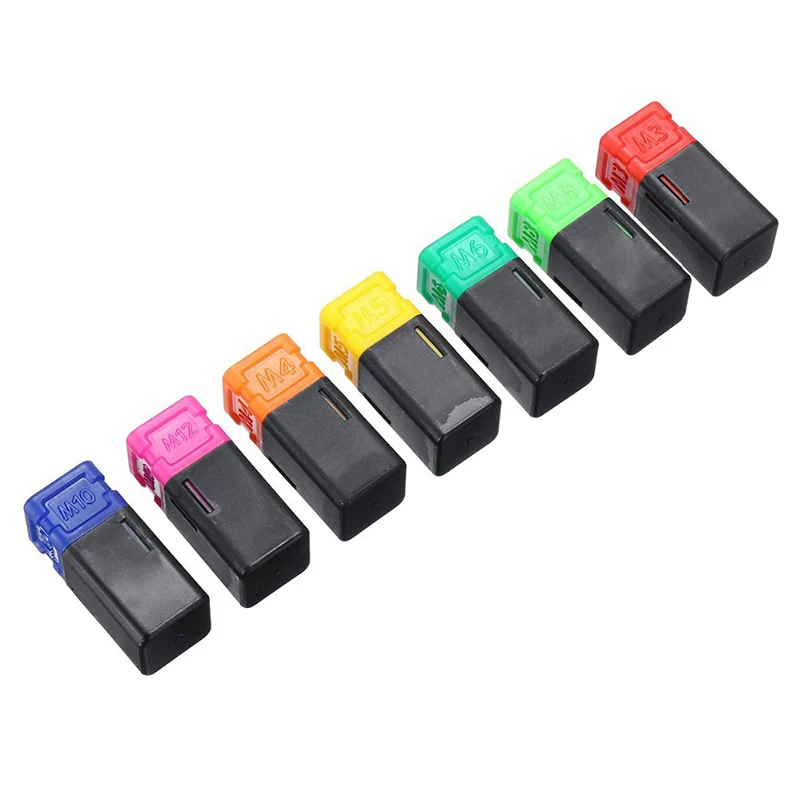 

Rivet Nut Gun Threaded Mandrel Replacement and Nose Piece Riveter Tip Spare Part For Hand Nut Rivet Metric M3/M4/M5/M6/M8/M10M12