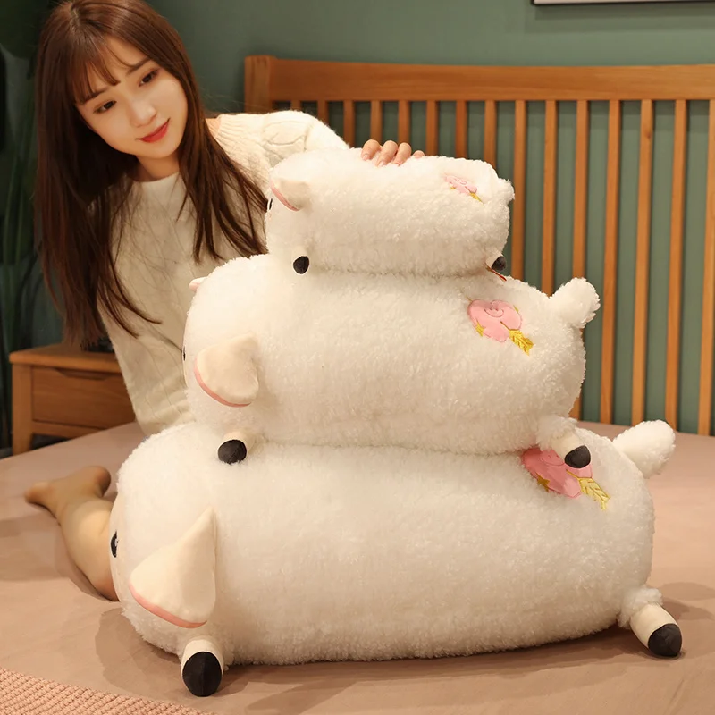 Милая Детская коза мягкие плюшевые игрушки милая подушка из козы креативная