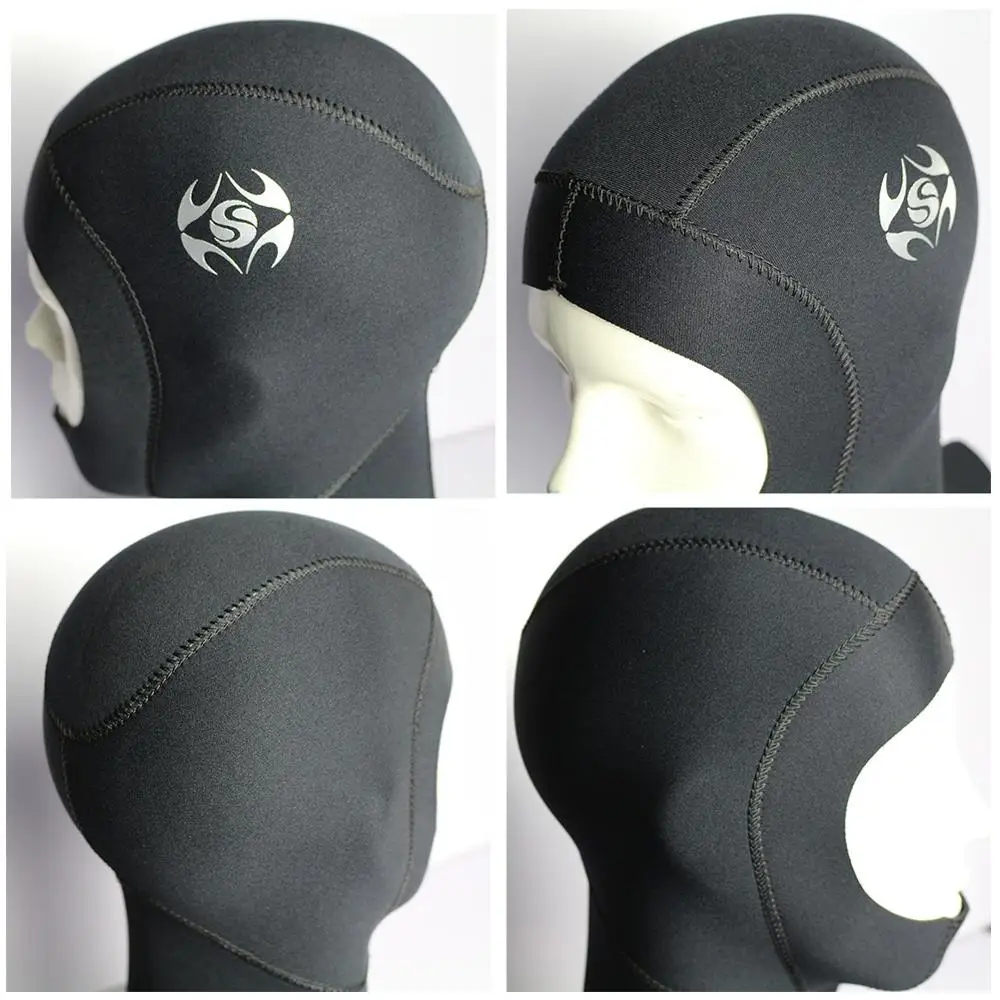 

3mm Neoprene Headgear Scuba Diving Snorkeling Neck Hat Waterproof Warm Earmuffs Spearfishing Swimming Fishing Hood Cap