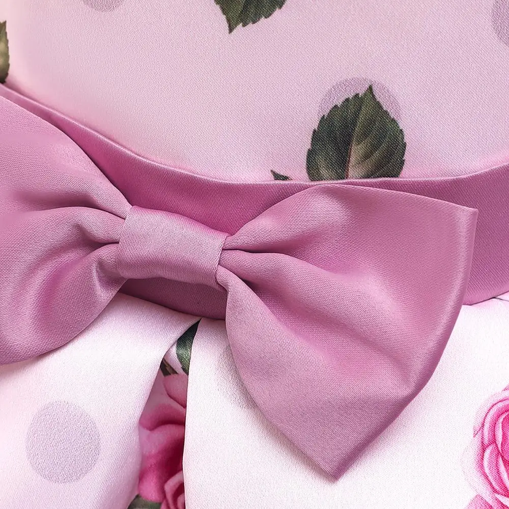 

Girls Dress Summer Printing Kids Princess Dress Dresses For Girls Elegant Birthday Party Ball Gown Children Clothing 2 8 10 Year