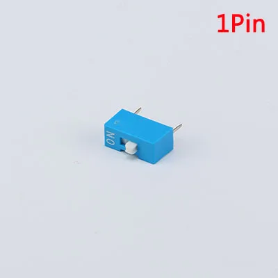 1Pin Blue 5 шт. модуль переключателя типа оснастки 1 2 3 4 5 6 7 8 бит 2,54 мм положение способ погружения переключатель переключателя синий Щелчковый выключатель переключатель циферблата выключатель - Цвет: 1Pin Blue