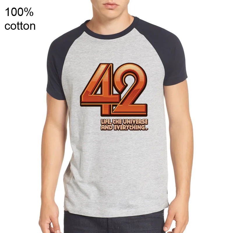 Ретро-руководство по естественным наукам Teeshirt ответ на все 42 Футболка мужская dont