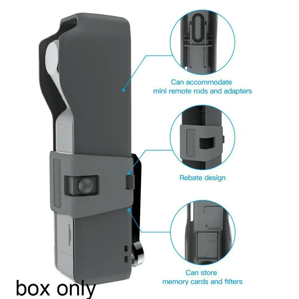 

For DJI OSMO Pocket 2 Mini Carrying Case Storage Bag Handheld Box Stabilizer Accessories Hard-shell Waterproof Gimbal Porta R3O6