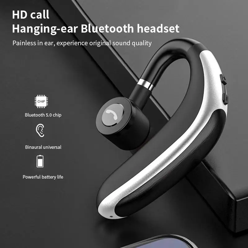 TWS Bluetooth 5 0 наушники Беспроводные спортивные мини с микрофоном деловые