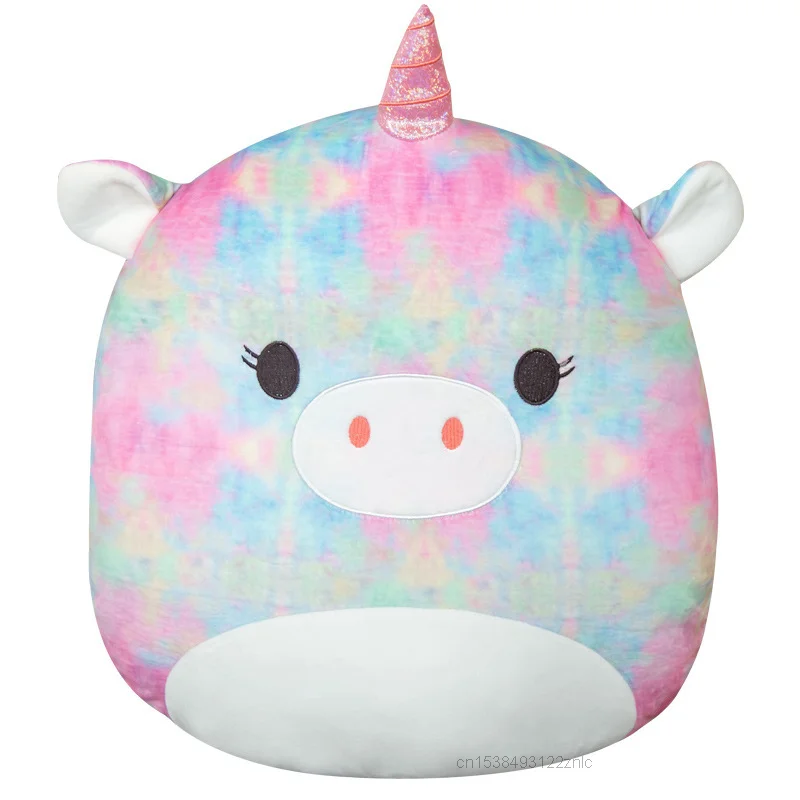 

Kawaii Animals Squishmallowing Plush Toy Cute Unicorn Dinosaur Elk Octopus Stuffed Plushie Doll Soft Pillow Baby Kids Toys Gifts