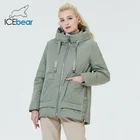 ICEbear 2022 Новая женская куртка с капюшоном Весенняя женская повседневная куртка Модная теплая женская одежда GWC22135I