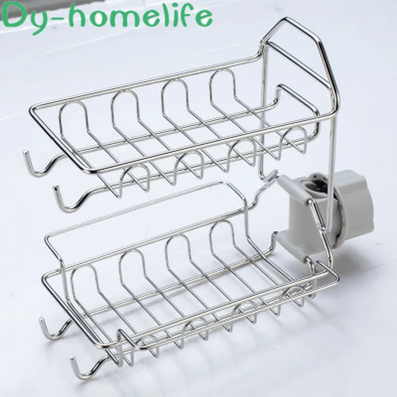 

Creative Kitchen with Multifunctional Storage Capacity, Rotatable Drain Rack, Anti-corrosion Sink, Bathroom Rack Free of Holes