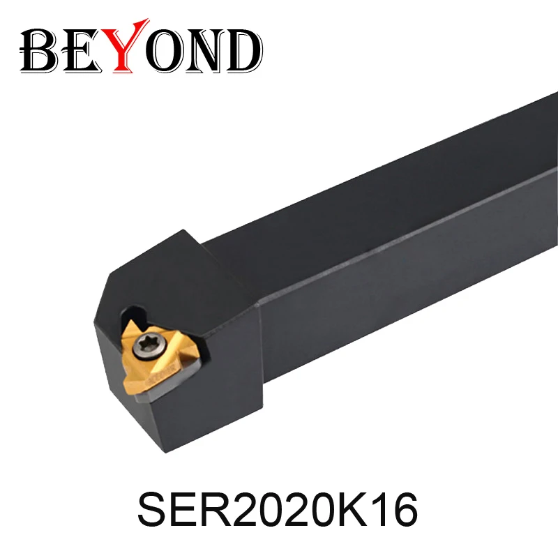 Внешний резак для резьбы BEYOND SER SER2020K16 SEL2020K16 токарный инструмент держатель